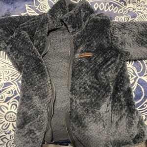 Columbia Fireside Women's Fleece Jacket - Dark Gray